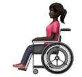 Woman In Manual Wheelchair Emoji Huawei