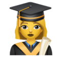 Woman Student Emoji Huawei