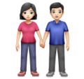 Woman And Man Holding Hands Emoji Huawei