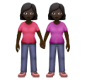 Women Holding Hands Emoji Huawei