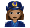 Woman Police Officer Emoji Huawei