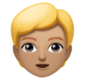 Person Blond Hair Emoji Huawei