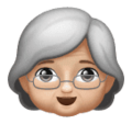 Old Woman Emoji Huawei