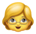 Old Woman Emoji Huawei