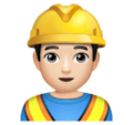 Man Construction Worker Emoji Huawei