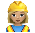 Woman Construction Worker Emoji Huawei