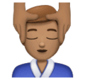 Man Getting Massage Emoji Huawei