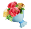 Bouquet Emoji Huawei
