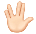Vulcan Salute Emoji Huawei