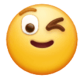 Winking Face Emoji Huawei