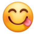 Face Savoring Food Emoji Huawei