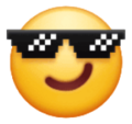 Smiling Face With Sunglasses Emoji Huawei