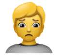 Person Frowning Emoji Huawei