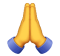 Folded Hands Emoji Huawei