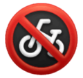 No Bicycles Emoji Huawei