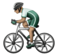 Man Biking Emoji Huawei