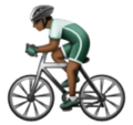 Man Biking Emoji Huawei