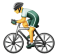 Man Biking Emoji Huawei
