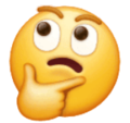 Thinking Face Emoji Huawei