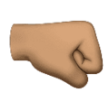 Right Facing Fist Emoji Huawei