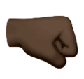 Right Facing Fist Emoji Huawei
