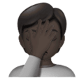 Person Facepalming Emoji Huawei