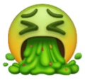 Face Vomiting Emoji Huawei