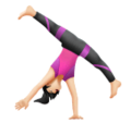 Woman Cartwheeling Emoji Huawei