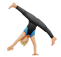 Man Cartwheeling Emoji Huawei