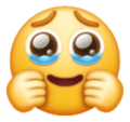 Face Holding Back Tears Emoji Huawei
