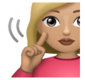 Deaf Woman Emoji Huawei