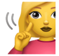 Deaf Woman Emoji Huawei