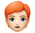 Person Red Hair Emoji Huawei