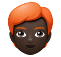 Person Red Hair Emoji Huawei