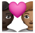 Couple With Heart Emoji Huawei
