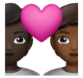 Couple With Heart Emoji Huawei