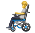 Person In Motorized Wheelchair Emoji Huawei