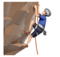 Man Climbing Emoji Huawei