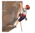 Person Climbing Emoji Huawei