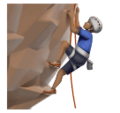 Man Climbing Emoji Huawei