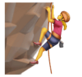 Woman Climbing Emoji Huawei