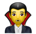 Man Vampire Emoji Huawei