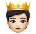 Person With Crown Emoji Huawei