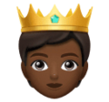 Person With Crown Emoji Huawei