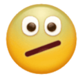 Face With Diagonal Mouth Emoji Huawei