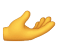 Palm Up Hand Emoji Huawei