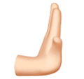 Rightwards Pushing Hand Emoji Huawei