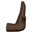 Rightwards Pushing Hand Emoji Huawei