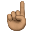 Index Pointing Up Emoji Huawei