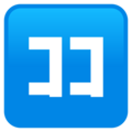 Japanese Here Button Emoji Joypixels
